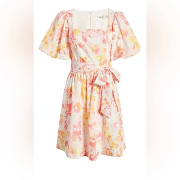 Eliza J | Dresses | Eliza J Floral Puff Sleeve Eyelet Cotton Dress | Poshmark Eliza J | Dresses | Eliza J Floral Puff Sleeve Eyelet Cotton Dress | Poshmark